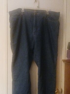 Lee Men's Straight Jeans - Dark Blue Denim